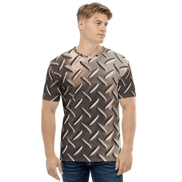 Diamond Plate Dreams All-Over Print T-Shirt product image (2)