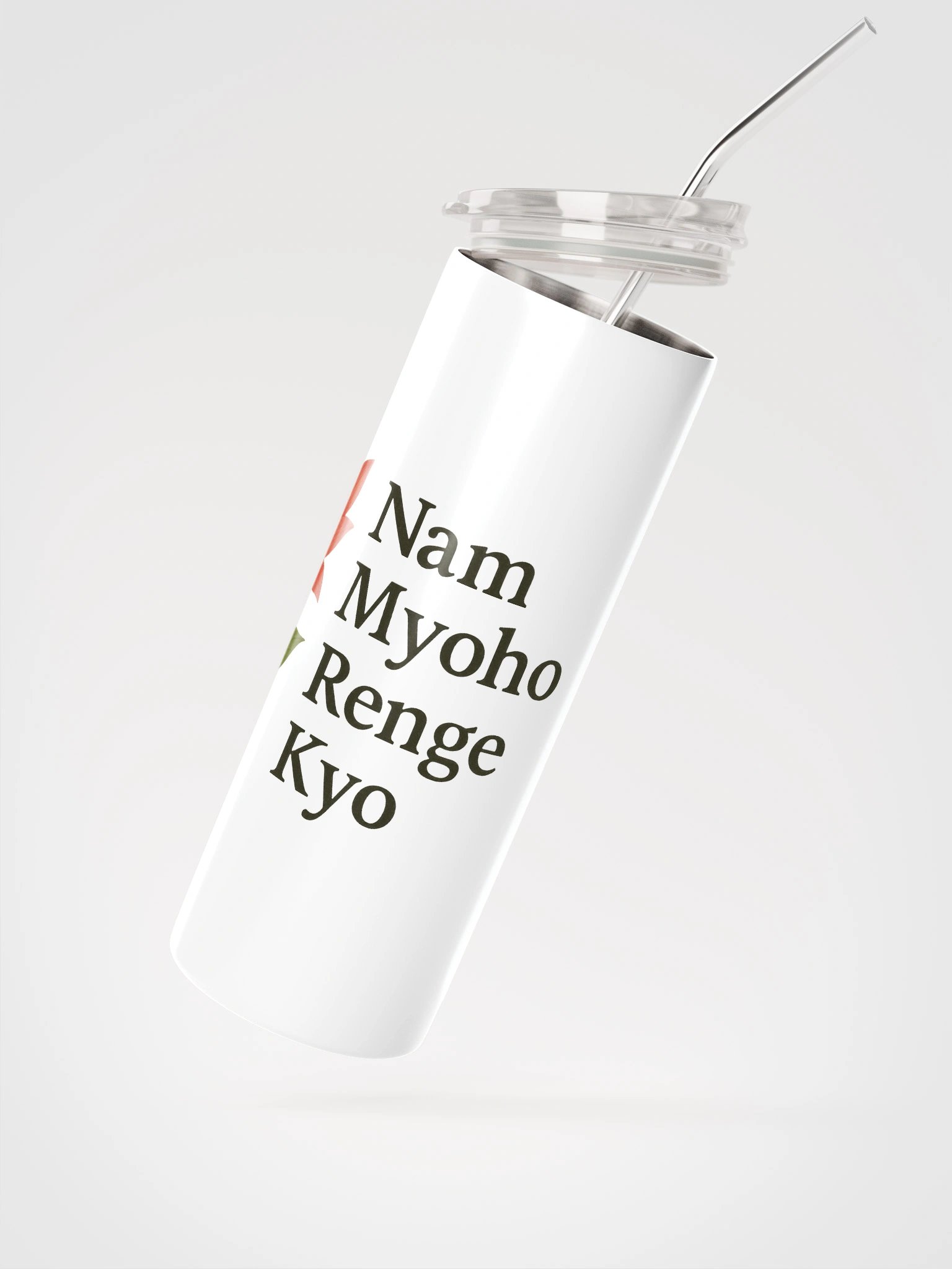 Nam Myoho Renge Kyo Stainless Steel Tumbler – 20oz product image (2)