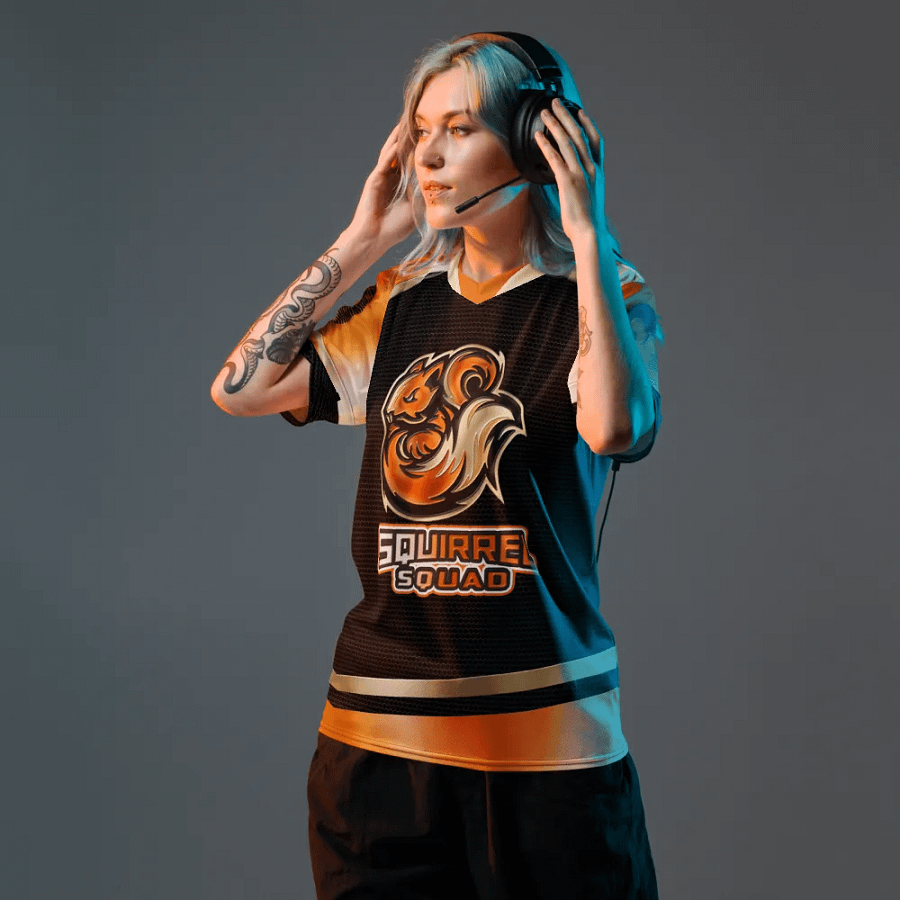 Squirrel Squad Official Sportsball Jersey (Carbon Fiber Edition) product image (9)