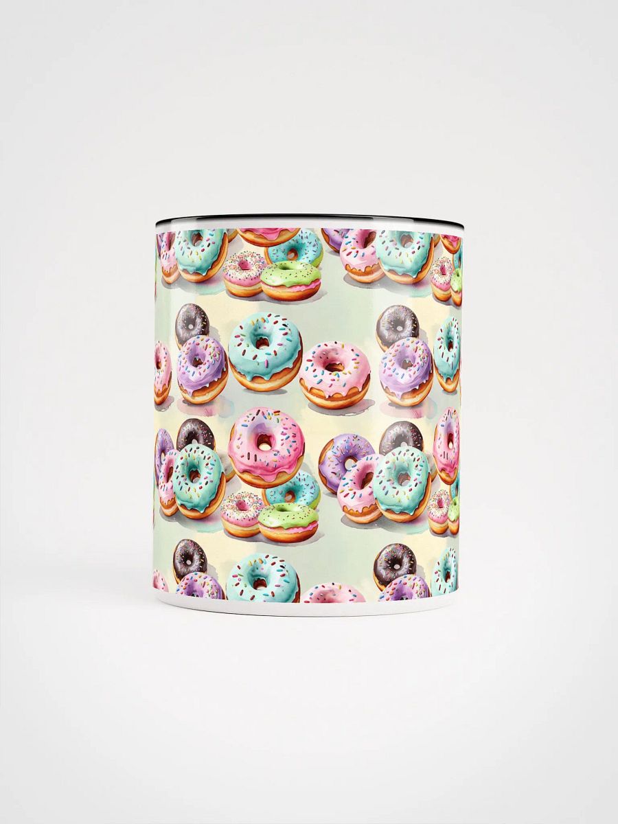 Coffee Mug with Color Inside - Pastel Sprinkle Donuts product image (4)