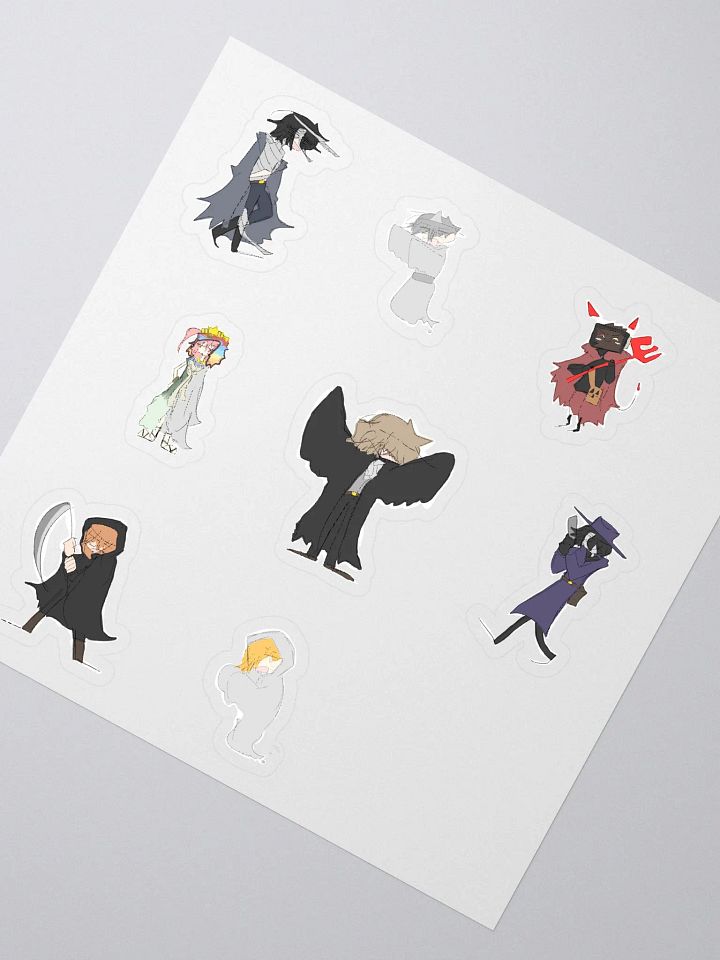 Moon of the Daylight characters Halloween Stickers product image (2)