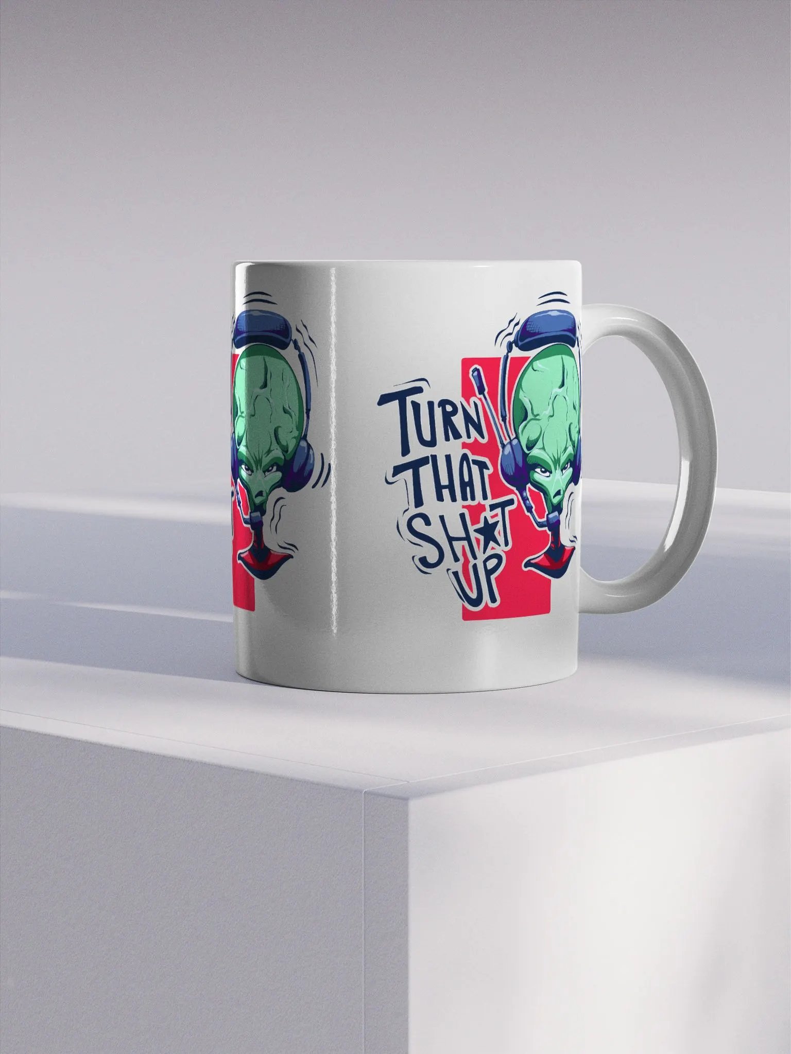 Turn That Sh*t Up - Coffee Mug product image (4)