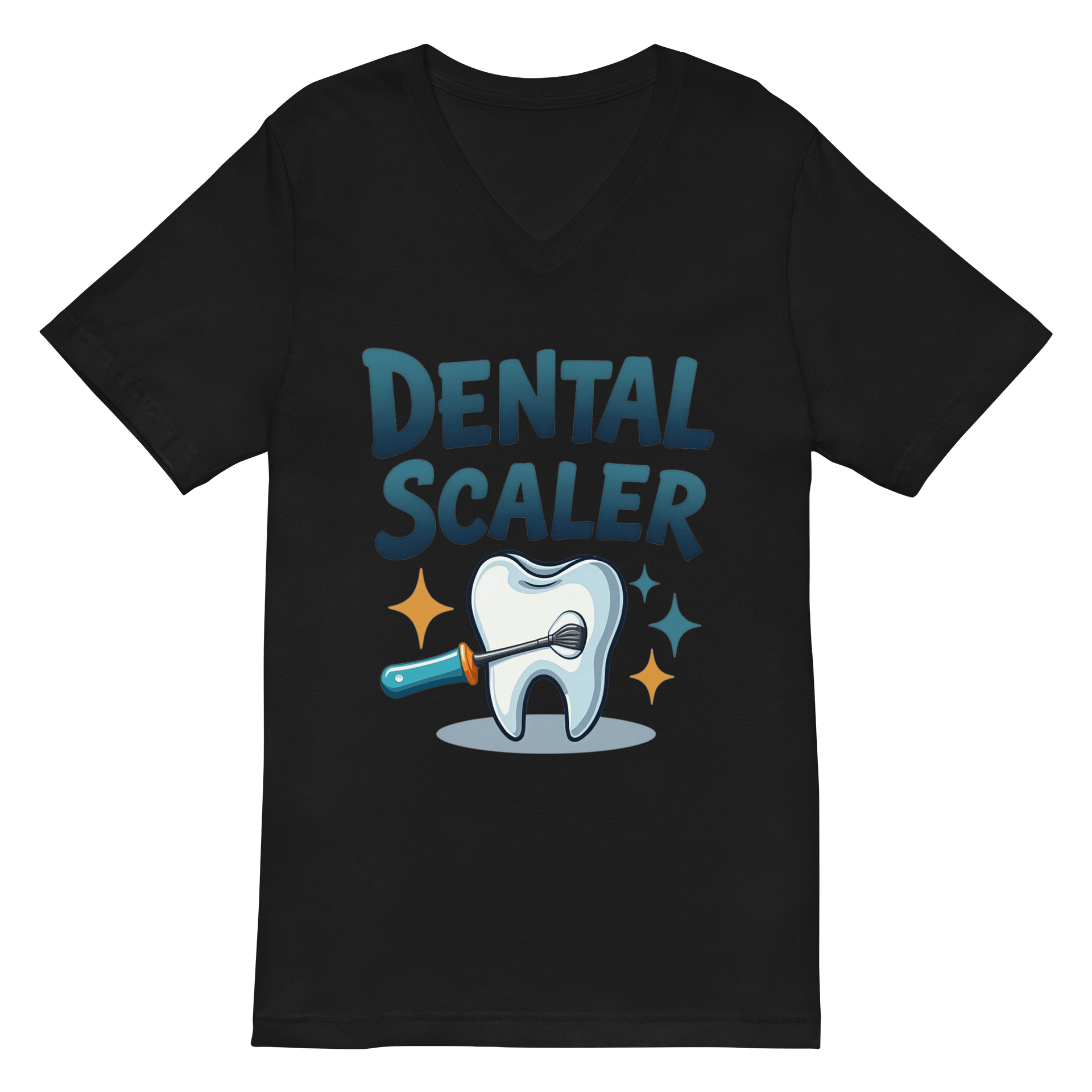Sparkling Dental Scaler V-Neck Tee product image (3)
