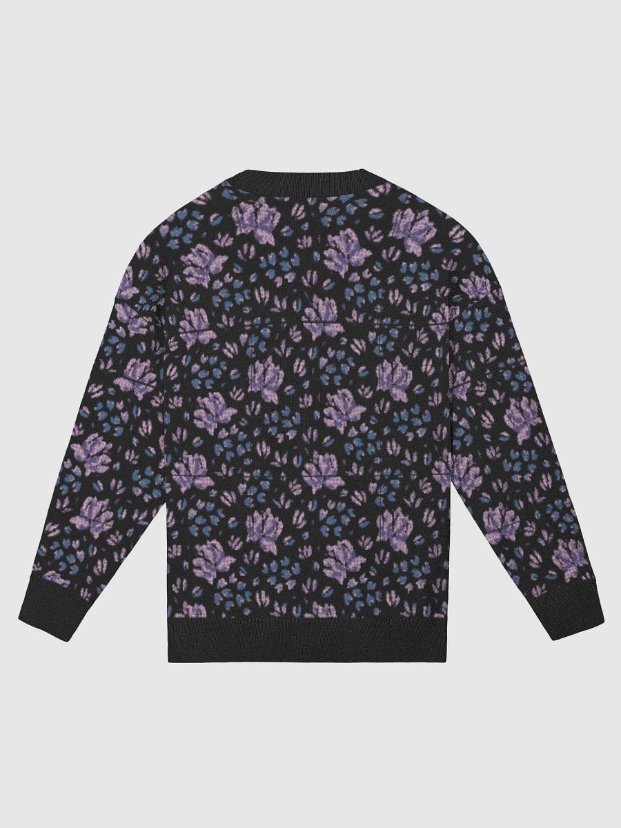 Purple Floral Sweater product image (13)