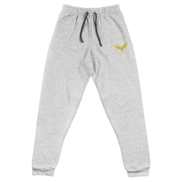 Unisex Fleece Joggers with Exclusive Eagle Design - Tapered Fit, Multiple Colours product image (1)