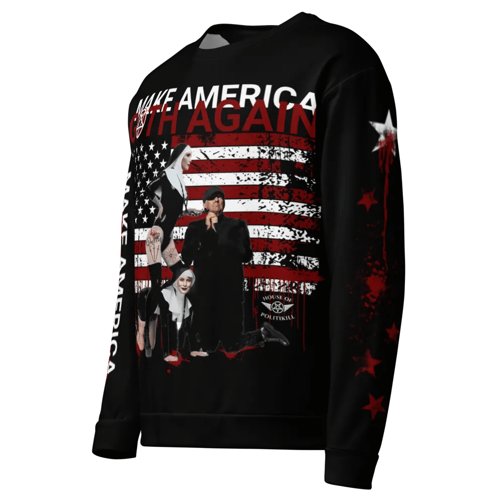 Make America Goth Again - Statement Sweatshirt - Sacrilegious Gothic Design for Rebels product image (3)