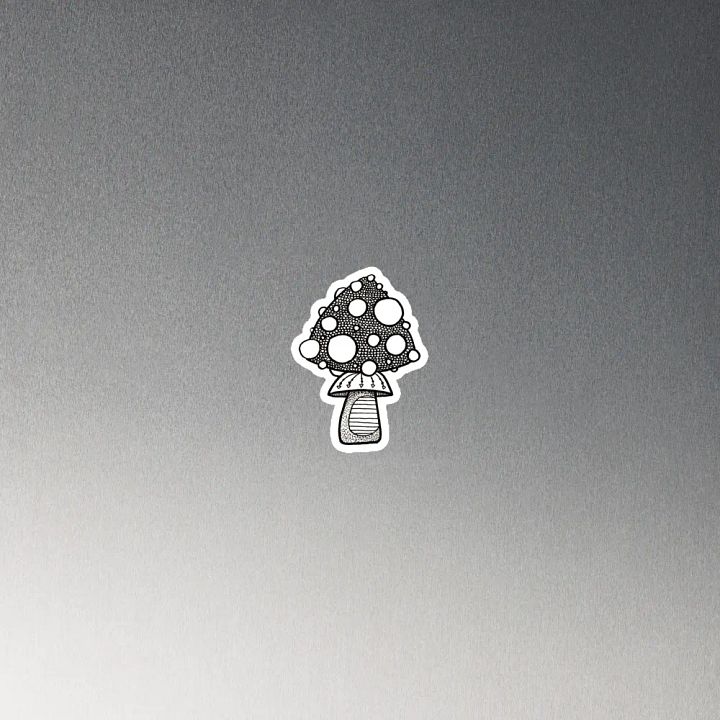 Mystical Mushroom Magnet product image (4)