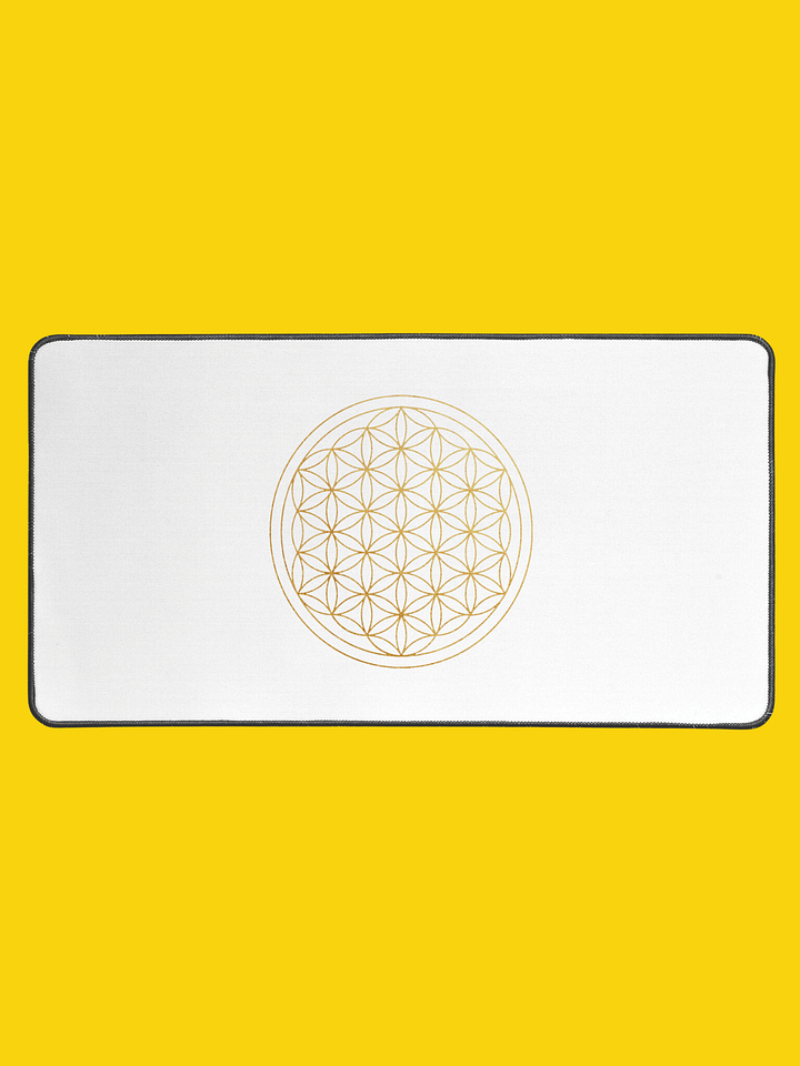 Desk Mat 15.5" x 31.5" | Flower of Life product image (1)