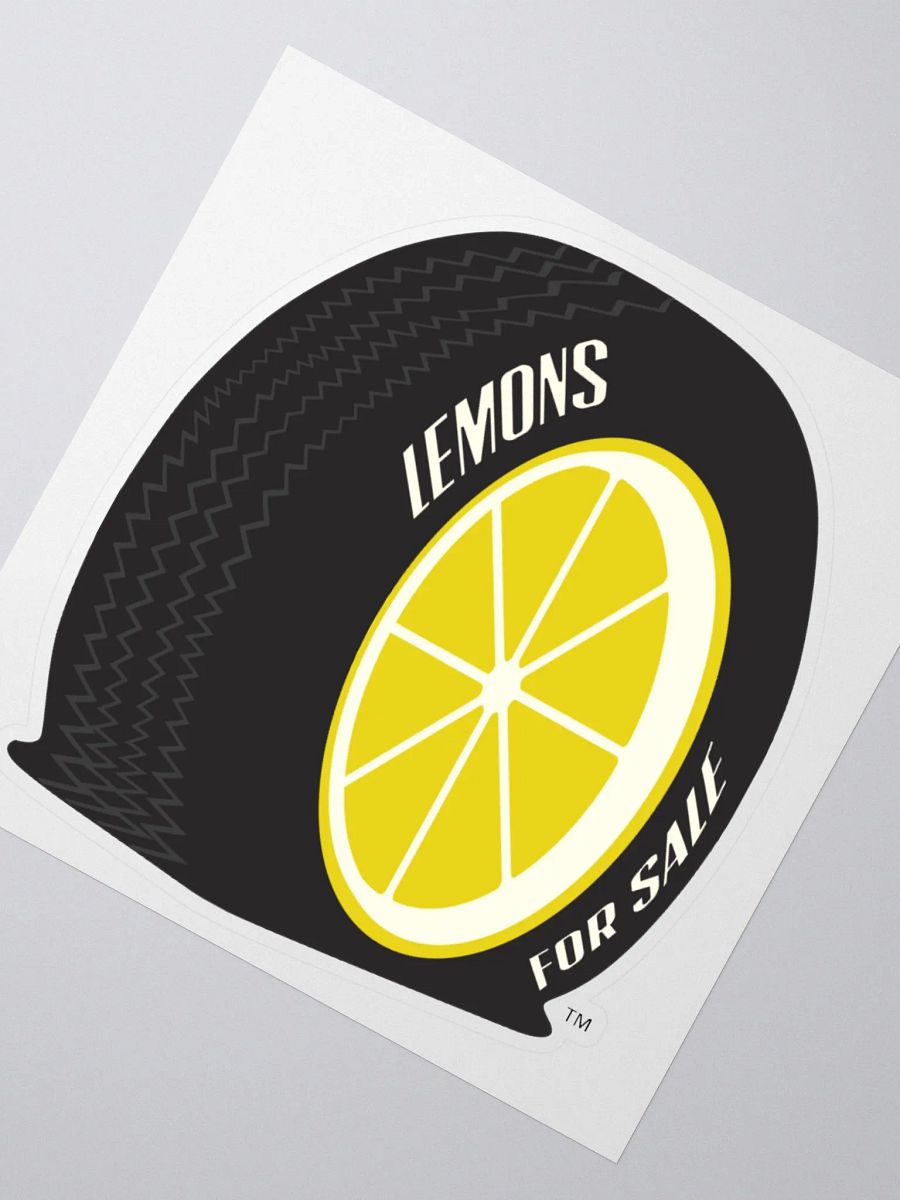 Lemons For Sale Logo Sticker product image (3)