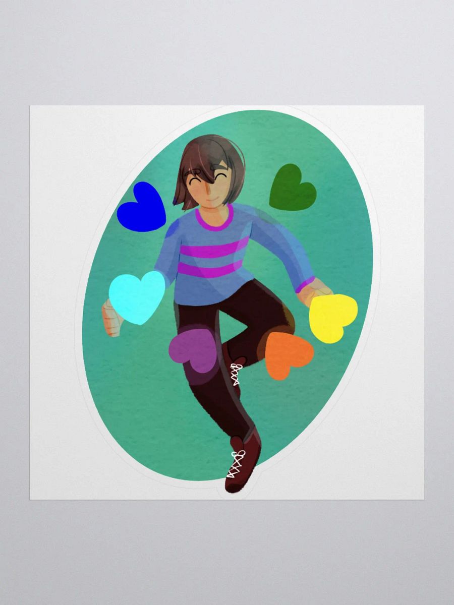 Dancing Frisk - Sticker product image (1)