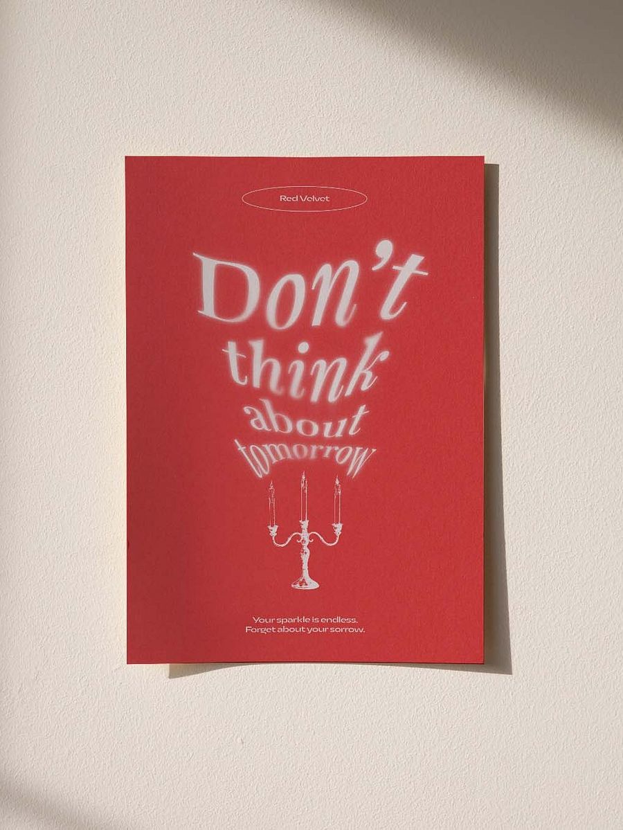 Chill Kill - Red Velvet KPOP Digital Printable Wall Art Poster (A1 SIZE) - Instant Download product image (2)