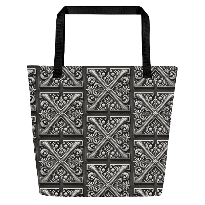 Symmetrical Swirls All-Over Tote Bag product image (1)