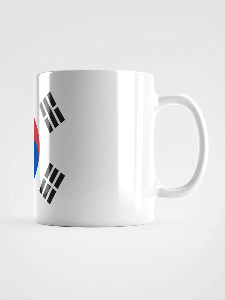 South Korea Flag White Coffee Mug product image (2)