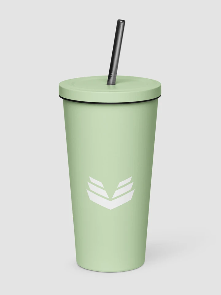 Insulated Tumbler with Straw - Mint product image (1)