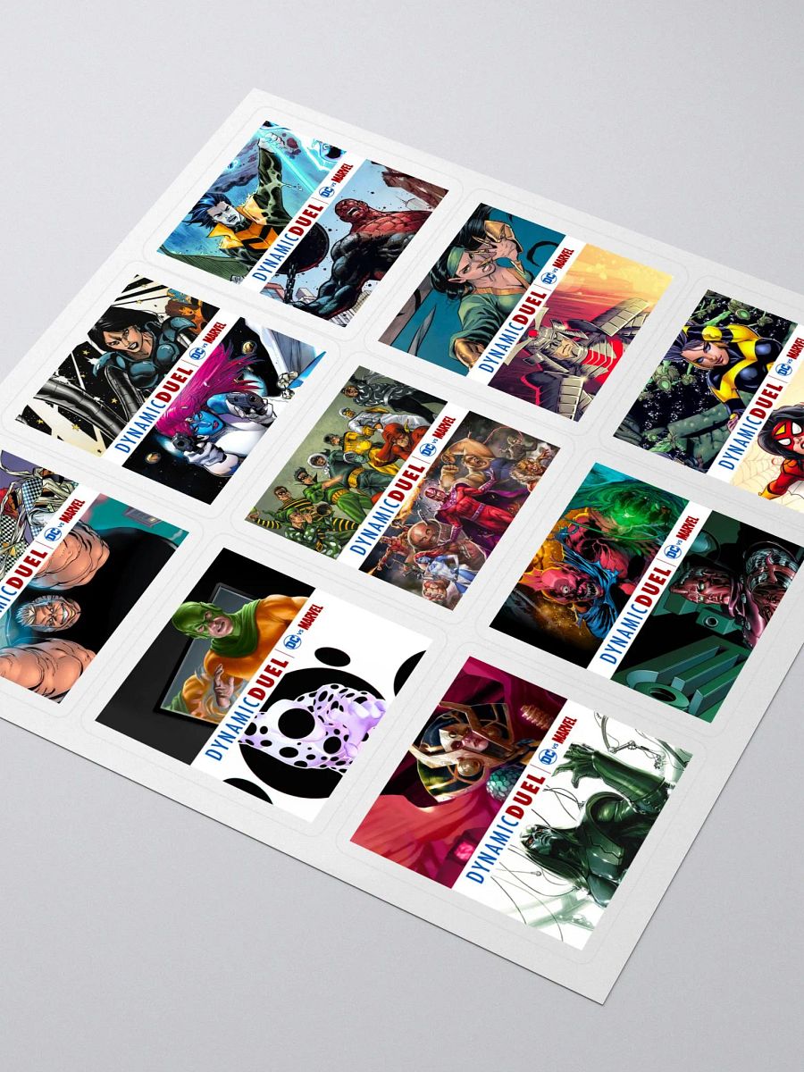 Dynamic Duel Episode Cover Stickers - Series 18 product image (3)