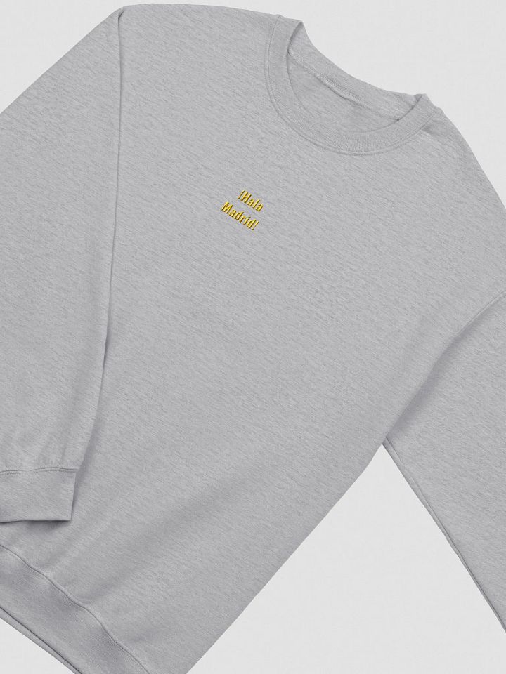 Hala Madrid embroidered Classic Crewneck Sweatshirt product image (2)