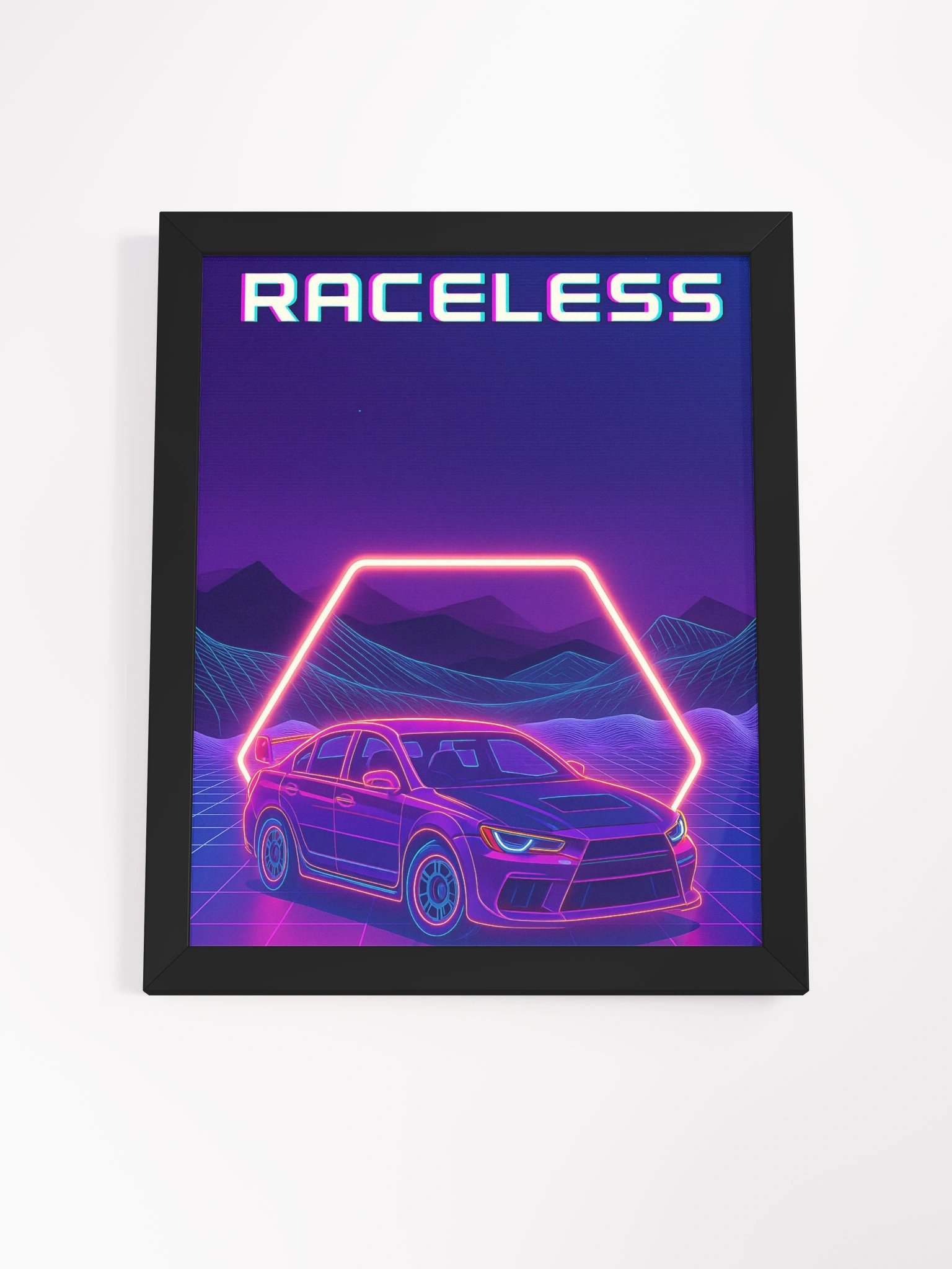 Racewave Premium Framed Poster product image (8)