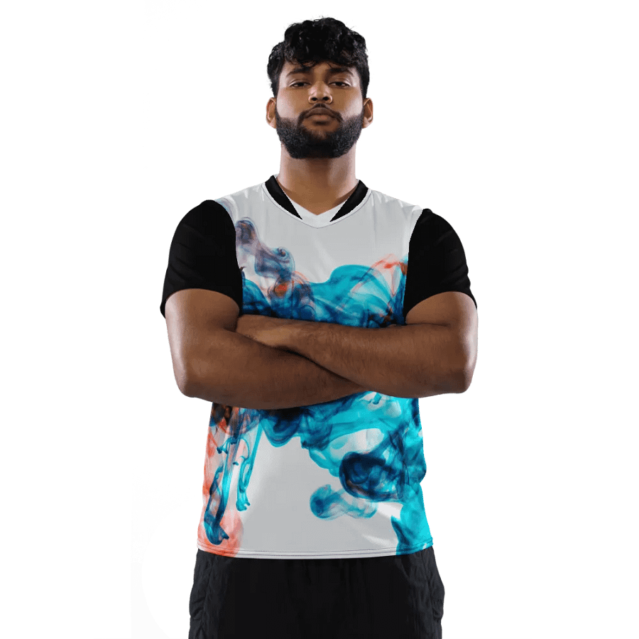 Fluid Fusion Unisex Sports Jersey product image (7)