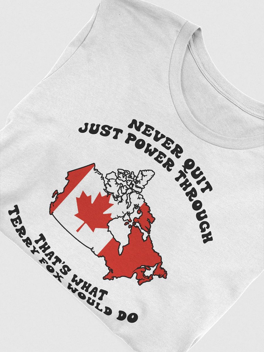 Never Quit Terry Fox T Shirt product image (5)