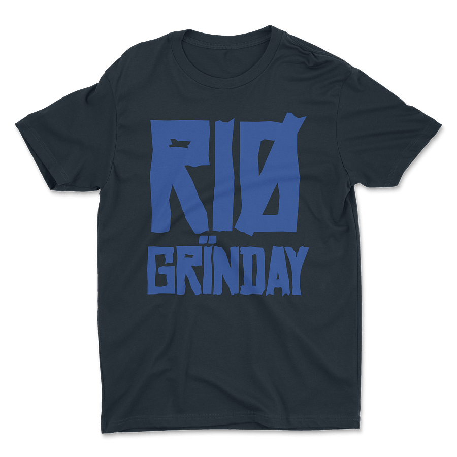 RIO GRINDAY BLUE ESSENTIAL LOGO TEE product image (4)