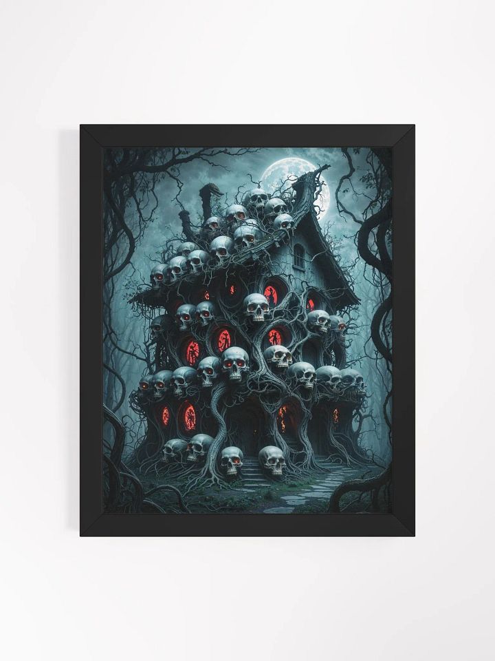 Gothic House of Skulls Framed Print product image (5)
