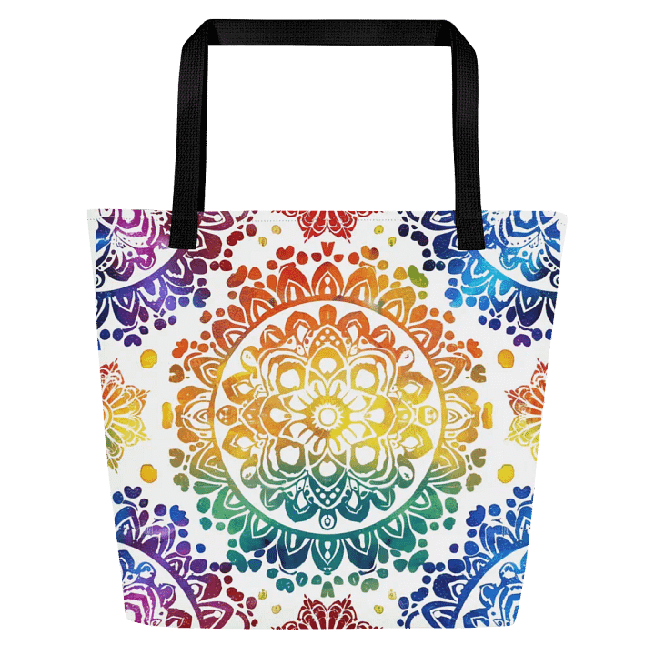 Mandala Mosaic Polyester Tote Bag product image (1)