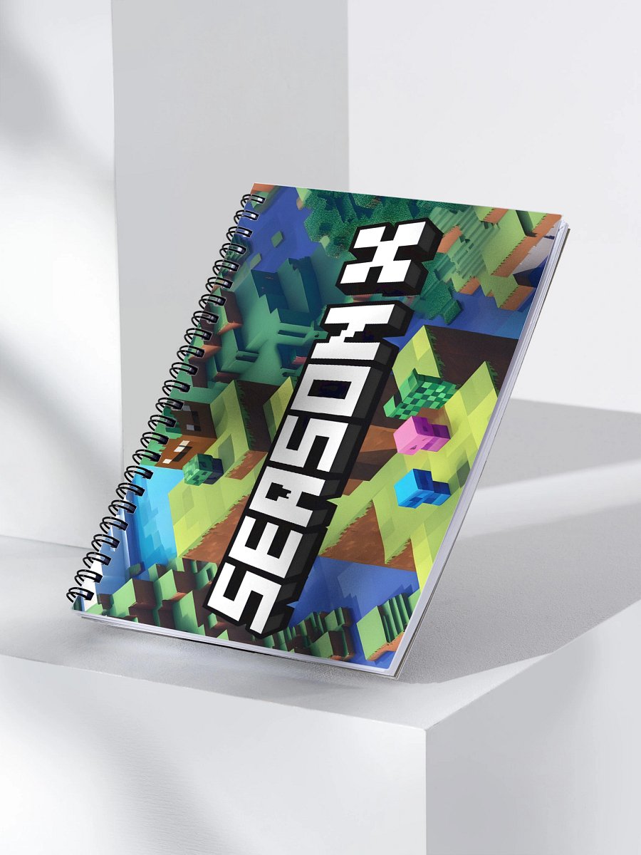 Season X Minecraft Notebook product image (3)