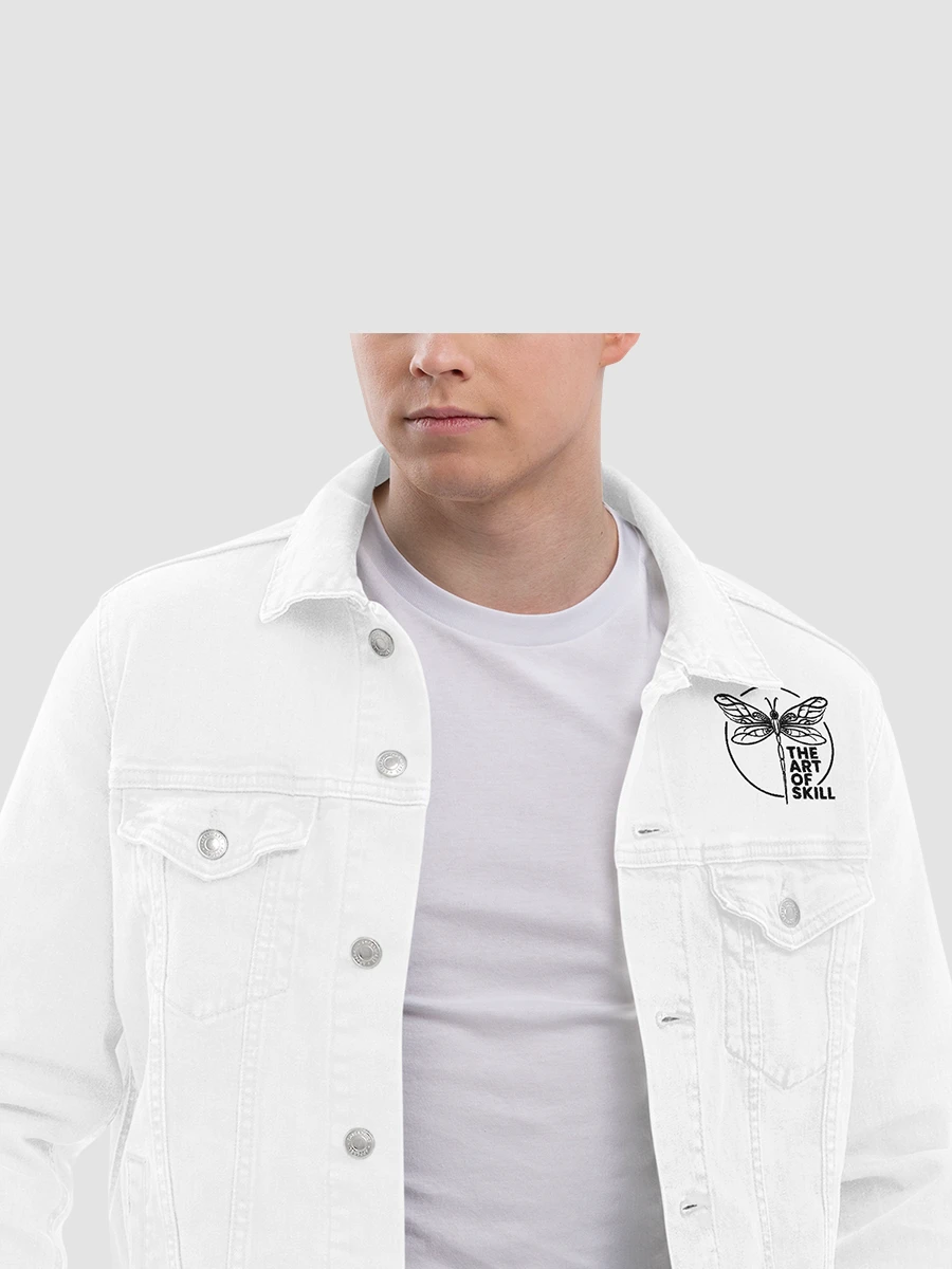 AOS Denim Jacket - White product image (5)