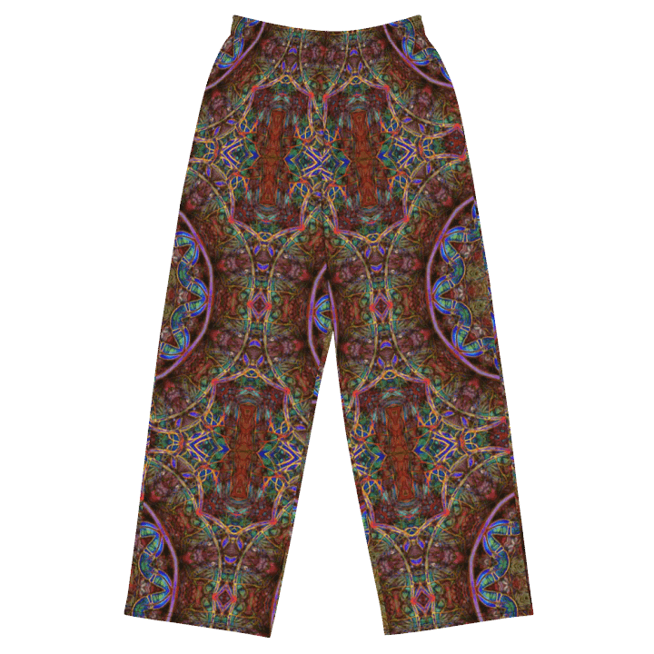 Blue Wind Kaleidoscope Wideleg pants product image (2)