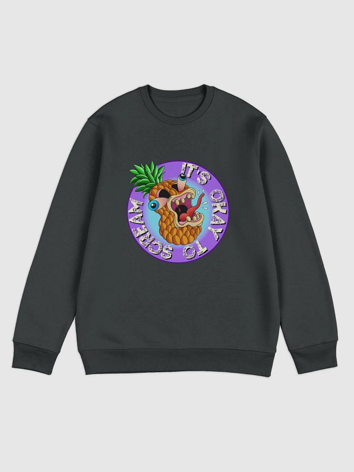 Please Scream: Stanley/Stella Unisex Eco Sweatshirt product image (1)