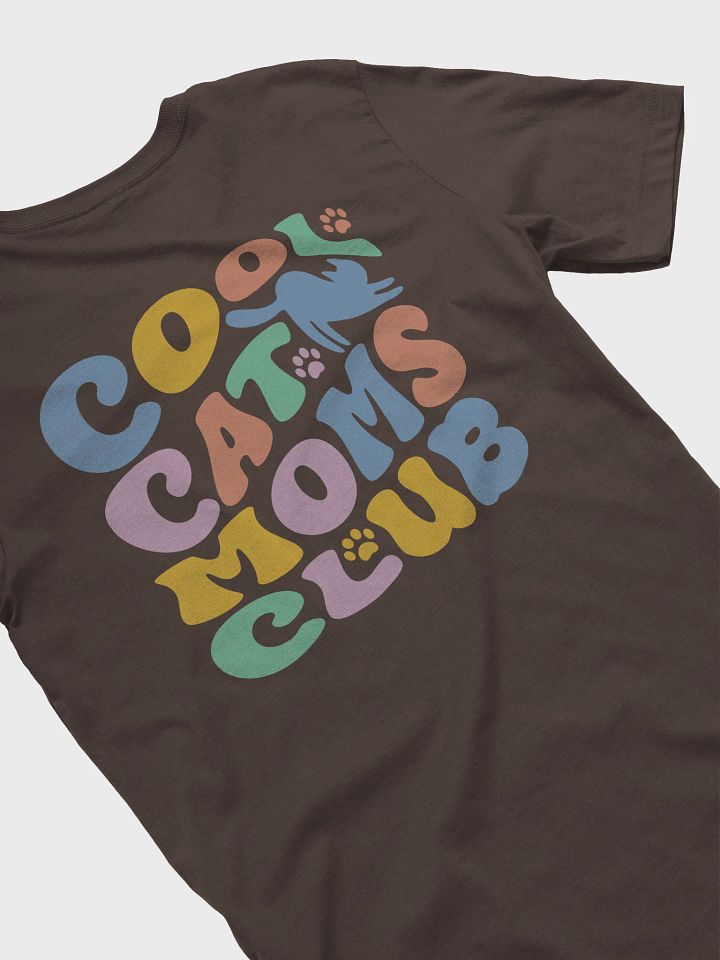 Cool Cat Moms Club 3 T-shirt (Back Print) product image (30)