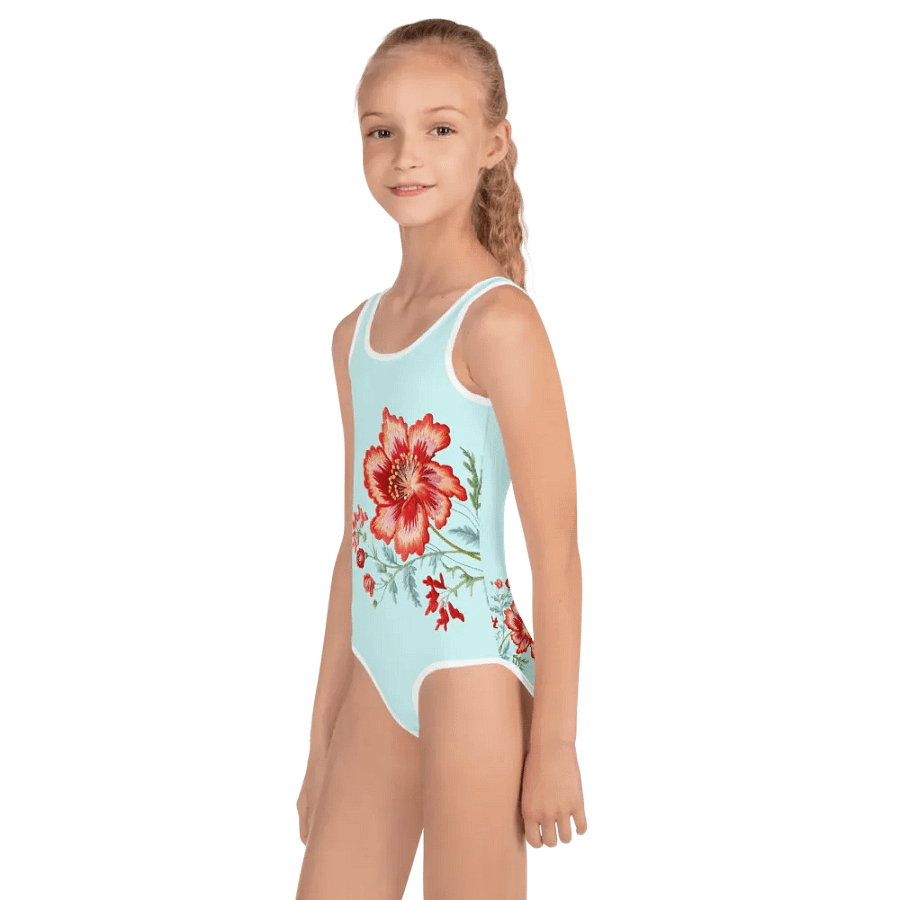 Radiant Blooms Kids Swimsuit product image (9)