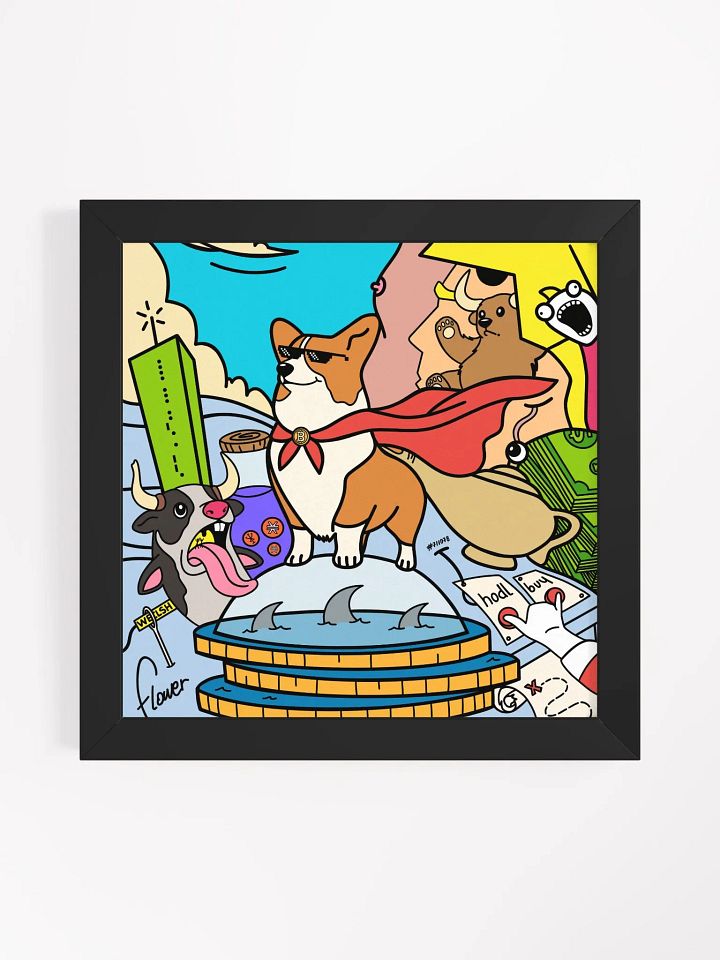 Celebrating the Journey of $Welsh - Framed High-Quality Matte Poster product image (1)