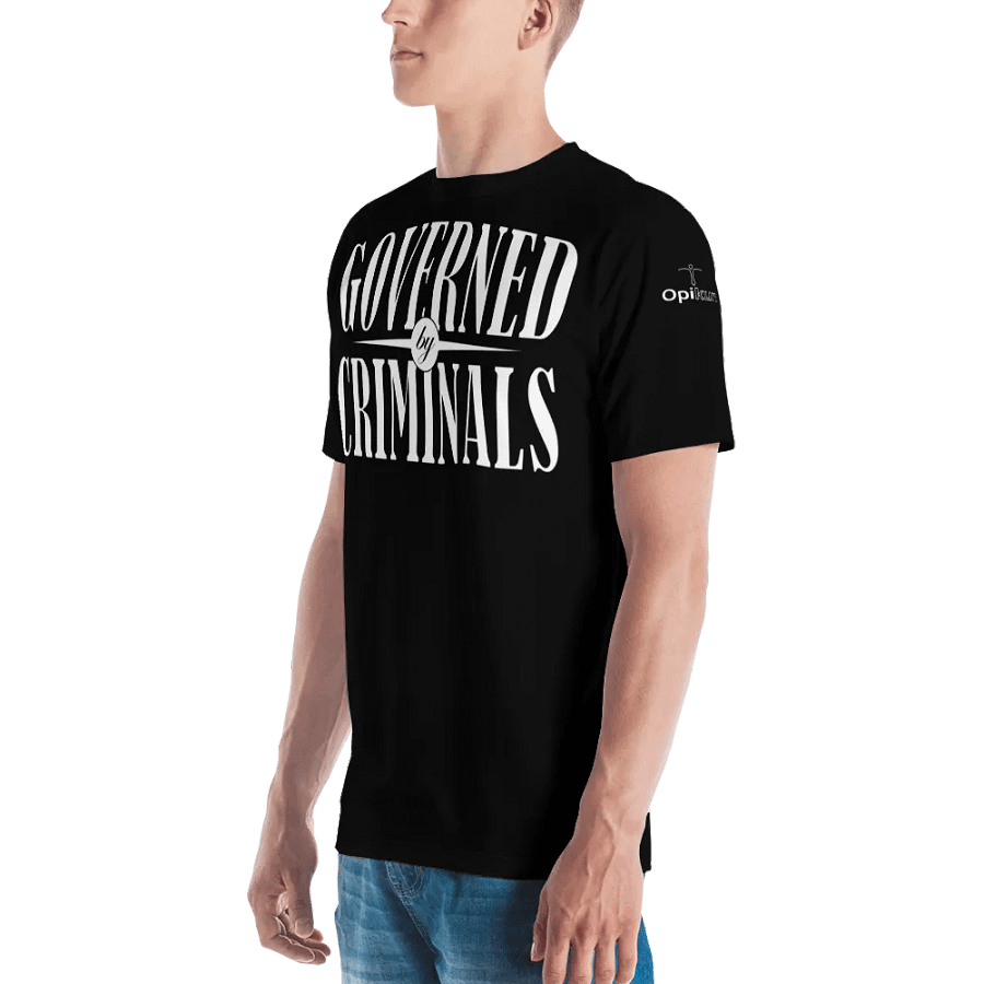 Governed By Criminals - UK - Black - Crew Neck T-Shirt product image (4)
