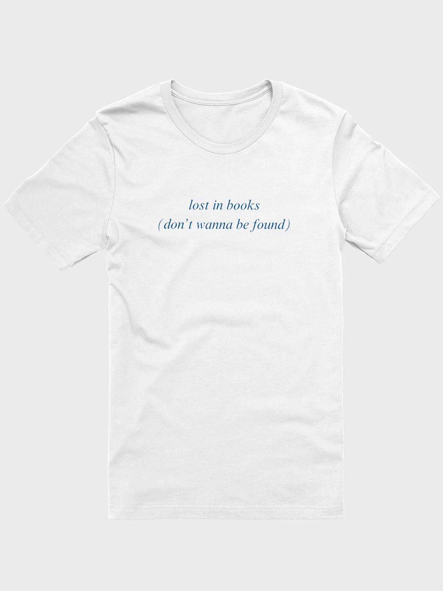 "Lost in books" T-shirt product image (3)