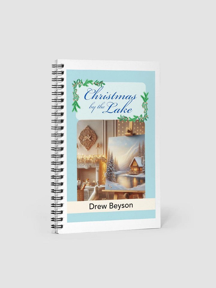 Christmas by the Lake Spiral Notebook product image (1)