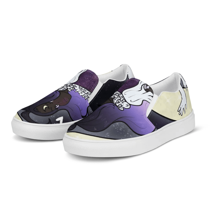 Crescent Princess - Slip On Mens Canvas Shoes product image (5)