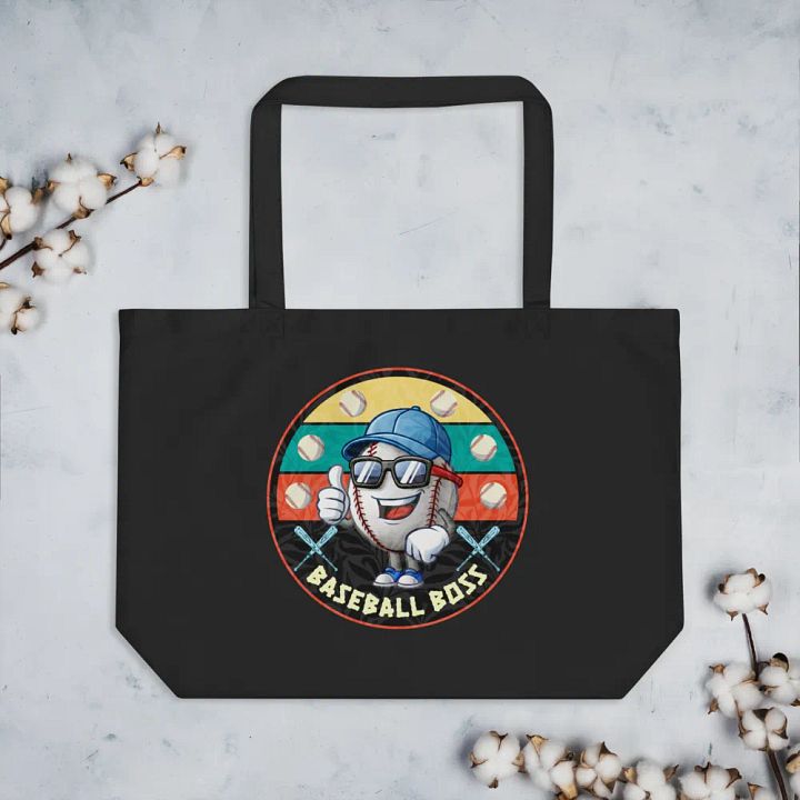 Baseball Boss Eco Tote product image (2)