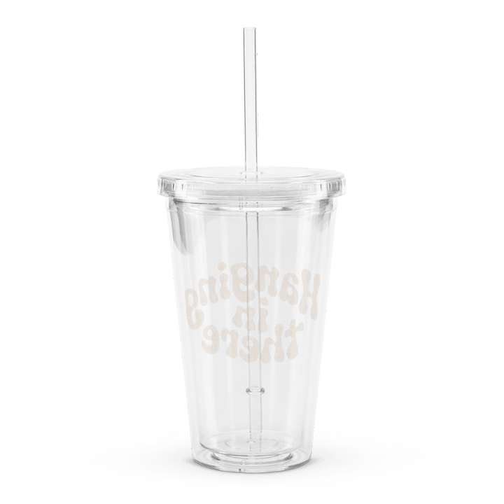 Hanging In There Plastic Tumbler product image (2)