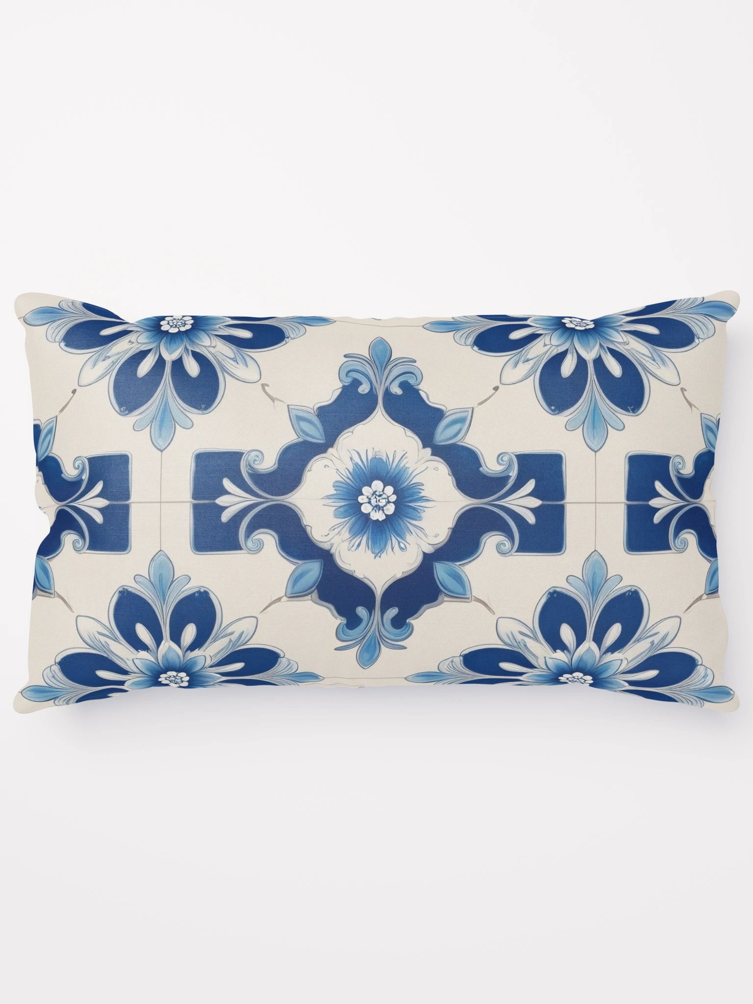 Blue Blossom Tile Cushion product image (5)