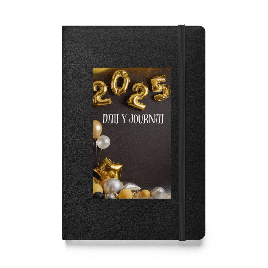2025 Daily Journal Hardcover Notebook product image (1)