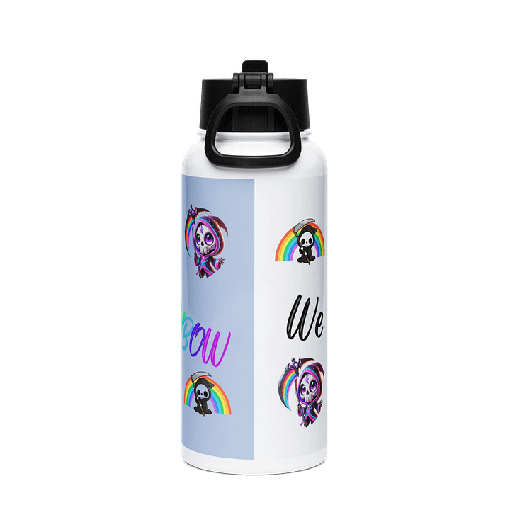 pride we all taste the rainbow water bottle product image (2)