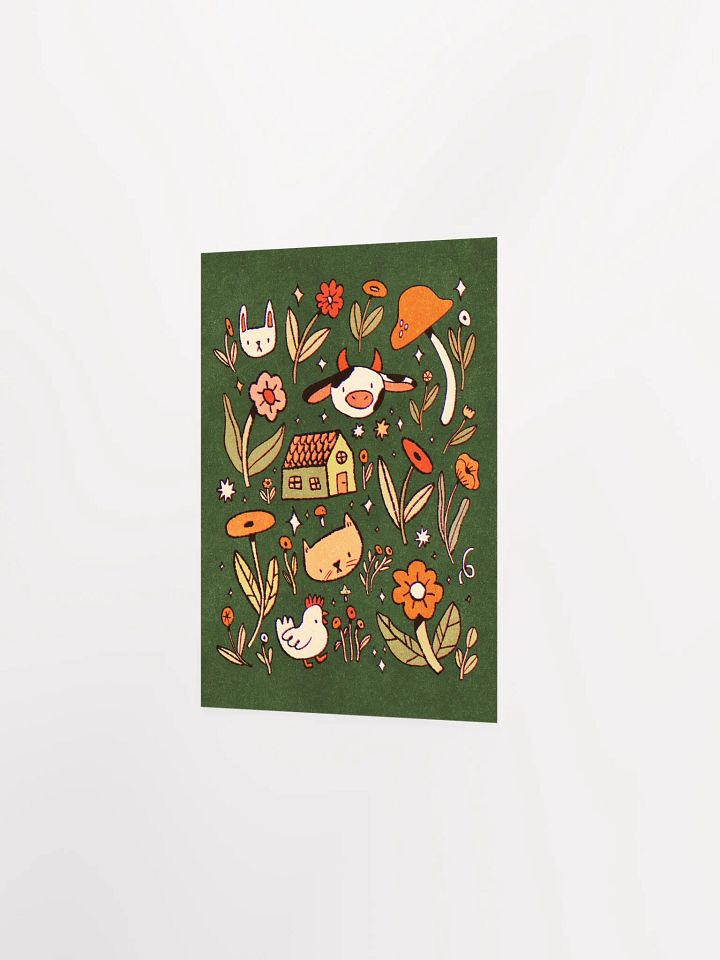 Animals & Flowers Print product image (8)