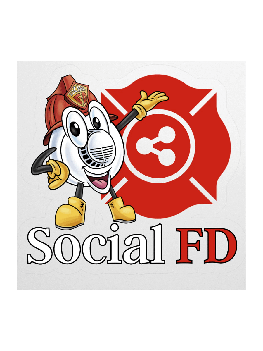 Social FD Mascot Sticker product image (1)