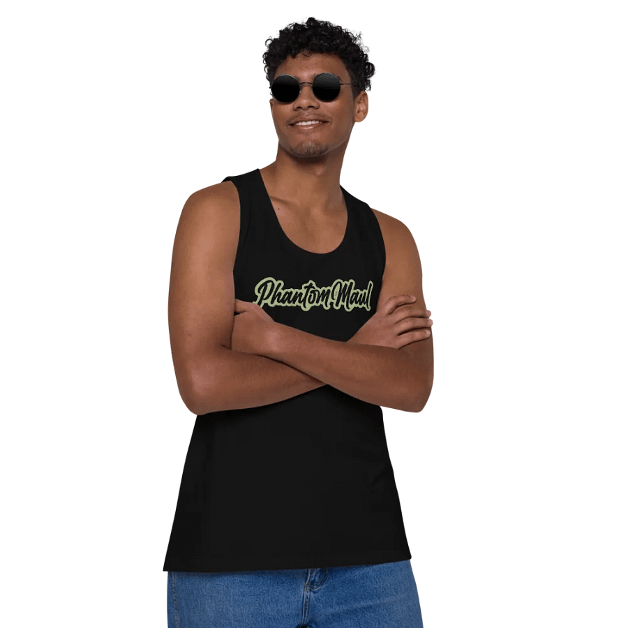 Kiwi Green 'PhantomMaul' Men's Tank Top product image (7)