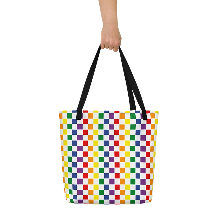 Pride Checks Tote product image (1)