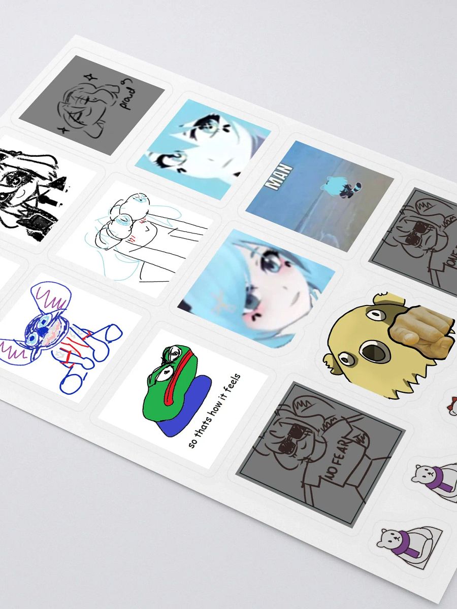 Random Kori Meme Sticker Sheet product image (3)