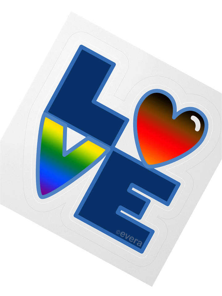 Queer POC LOVE Sticker product image (2)