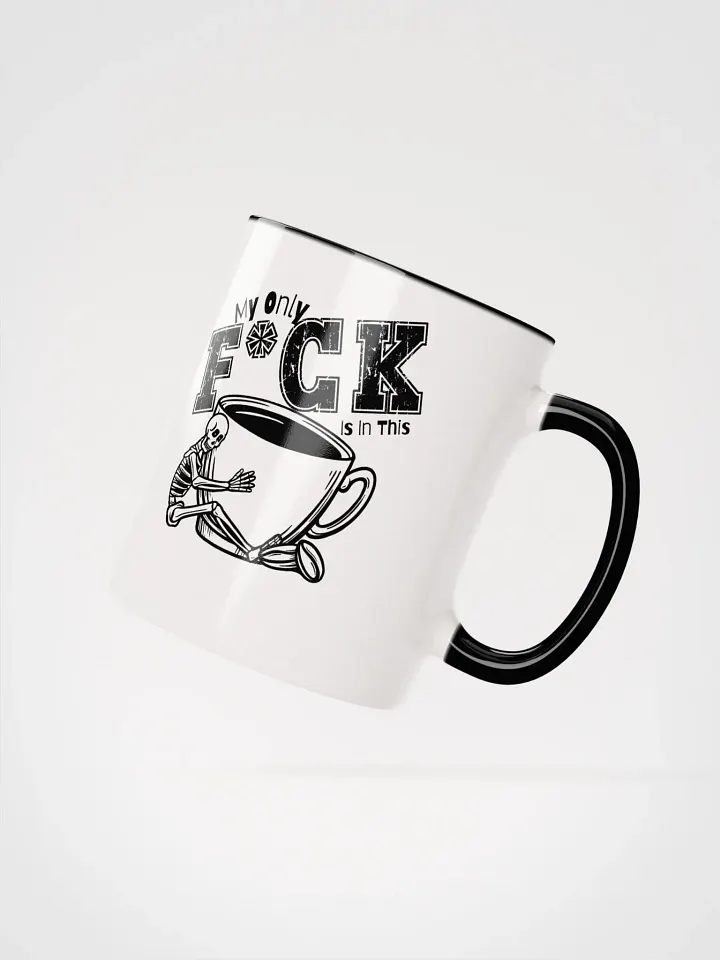 Only F*ck Ceramic Accent Mug product image (2)