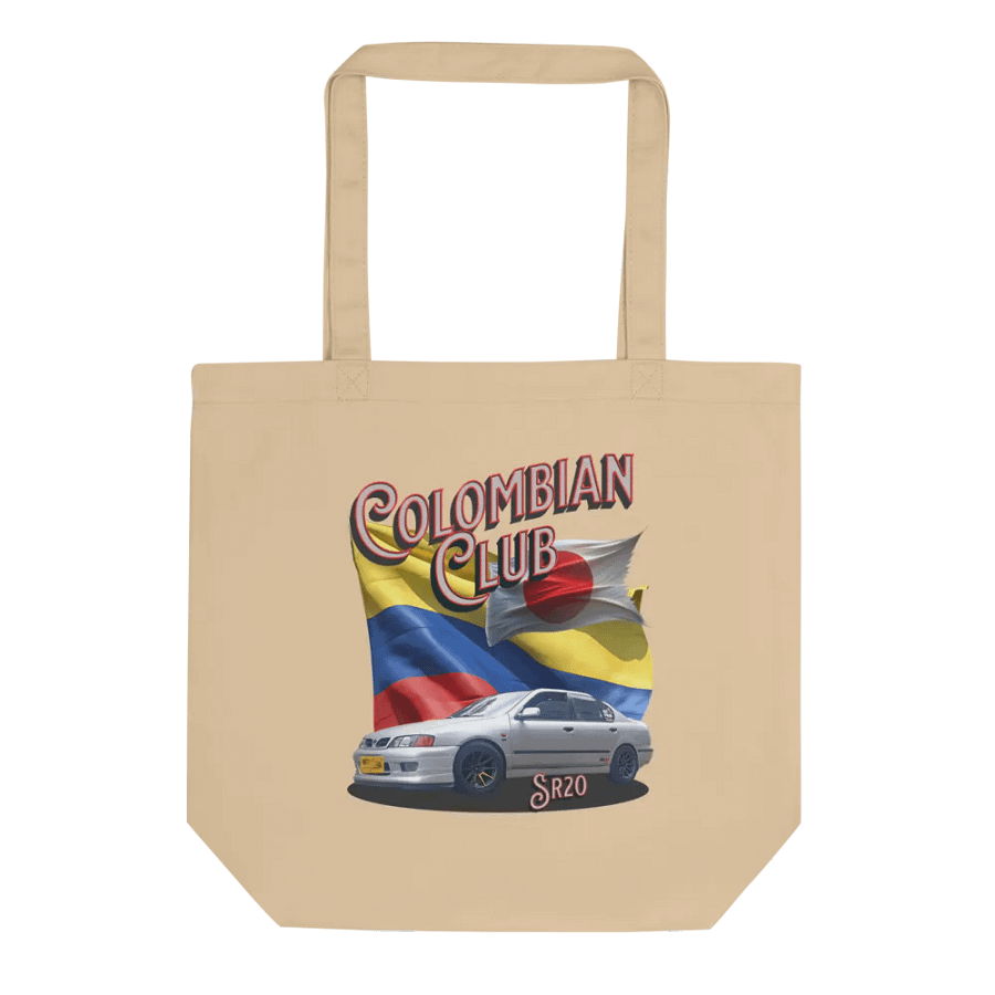 Colombian Club SR20 Car Enthusiasts Tote Bag product image (1)